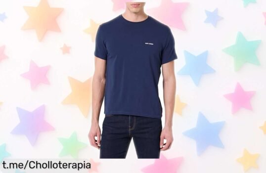 Camiseta básica de Pepe Jeans con logo en el pecho a un precio nunca visto: calidad 100% algodón para tu día a día. ¡Aprovecha este super chollo y renueva tu armario ya!