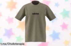 Camiseta básica de algodón adidas, el ofertón que necesitas para tu día a día ¡No te quedes sin la tuya antes de que se acaben!