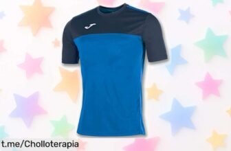 Camiseta deportiva Joma Winner: el ofertón que seca rápido y no irrita, ideal para tus entrenos. ¡Compra ya antes de que se agoten!