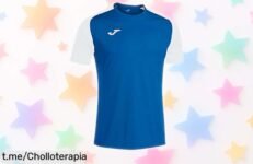 Camiseta deportiva Joma para hombre, ligera y sin rozaduras; precio de ganga que vuela: ¡no te quedes sin la tuya y disfruta a cada paso!