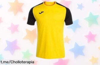 Camiseta deportiva Joma que no huele al sudar y con costuras planas, ¡ofertón de locura! Aprovecha esta oportunidad antes de que se acaben.