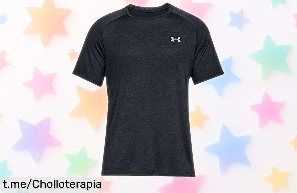 Camiseta deportiva súper ligera Under Armour Ua Tech 2.0 en rebaja, para entrenos sin líos y muy cómodos: ¡no te quedes sin la tuya o lamentarás perder este chollo!