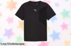 Camiseta unisex con bolsillo de Puma, modelo M Flex Pocket a precio rebajado para que renueves tu fondo de armario y luzcas increíble sin pensarlo más.