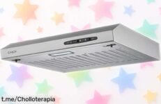 Campana extractora Candy CFT610/5S con luces LED y sonido silencioso: ¡rebajón irresistible que no puedes dejar escapar, date prisa antes de que se agote!