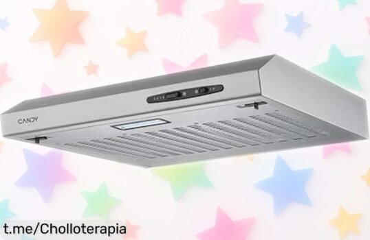 Campana extractora Candy CFT610/5S con luces LED y sonido silencioso: ¡rebajón irresistible que no puedes dejar escapar, date prisa antes de que se agote!