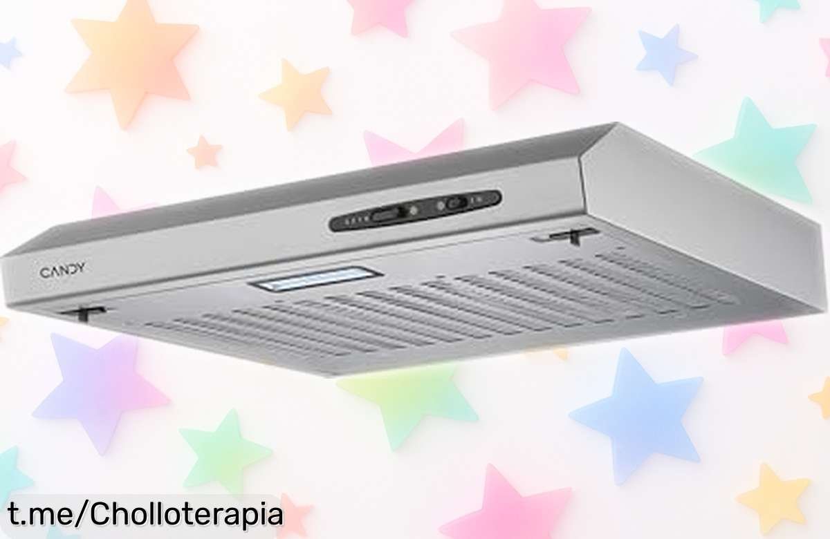 Campana extractora Candy CFT610/5S con luces LED y sonido silencioso: ¡rebajón irresistible que no puedes dejar escapar, date prisa antes de que se agote!