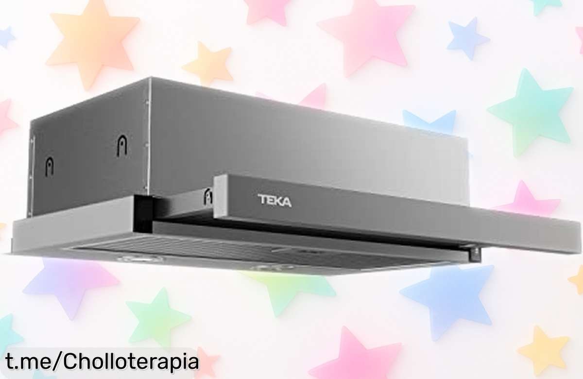 Campana extractora integrada TEKA CNL 6415, potente y silenciosa: ¡aprovecha este precio brutal antes de quedarte sin la tuya!