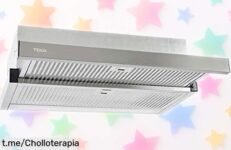 Campana extractora integrada de 60 cm Teka CNL 6415 PLUS, silencio y poder a tu alcance: oferta que se esconde, ¡no te la pierdas!