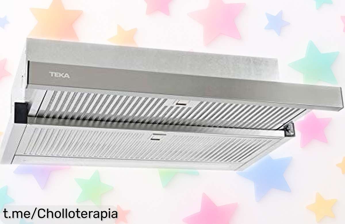 Campana extractora integrada de 60 cm Teka CNL 6415 PLUS, silencio y poder a tu alcance: oferta que se esconde, ¡no te la pierdas!