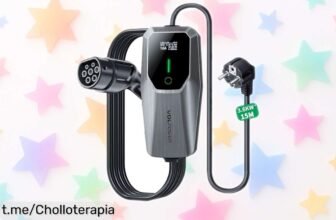 Cargador para coche eléctrico VDLPOWEREU con cable de 15 metros, ¡ofertón increíble que no querrás dejar pasar y que hará tu vida más fácil!