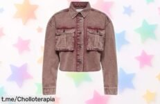 Cazadora ligera de Only con cuello a la moda, ¡rebajada una barbaridad! No te quedes sin la tuya o será demasiado tarde, siente el estilo y aprovecha esta oportunidad.