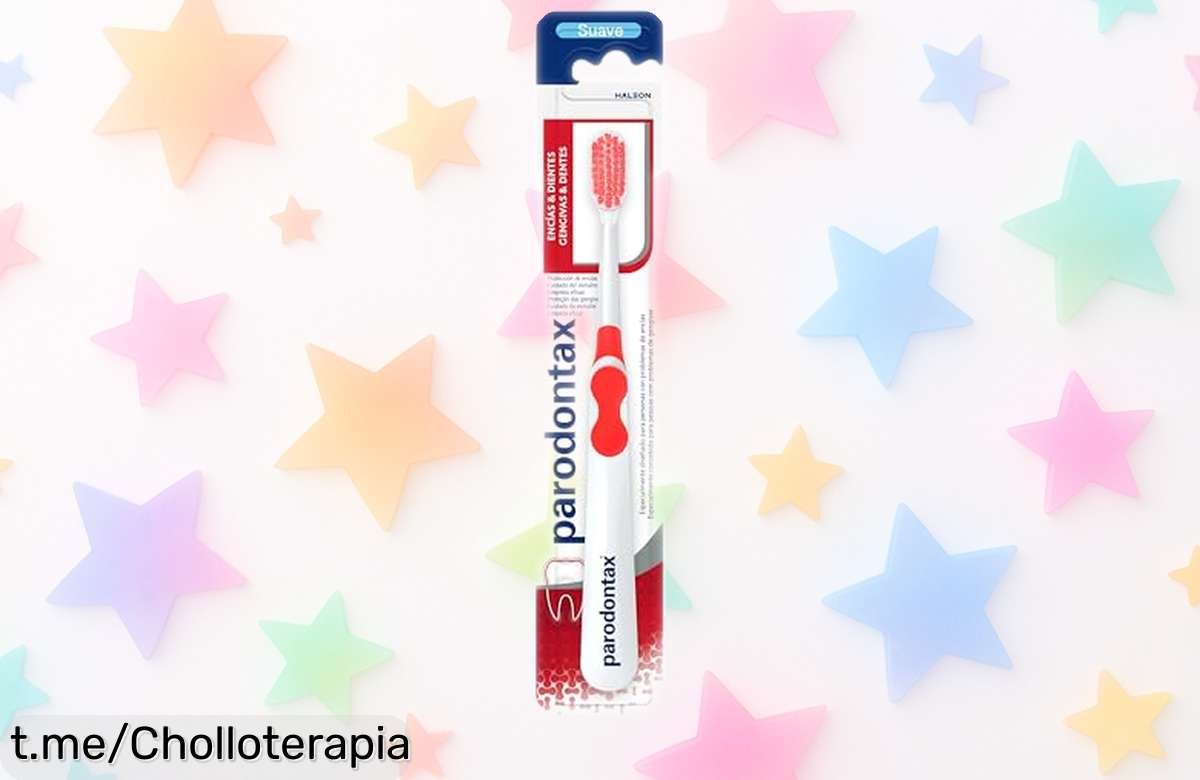 Cepillo de dientes suave Parodontax a un precio loco: cuida tus encías mientras proteges tu esmalte, ¡no esperes más porque esta oferta vuela!