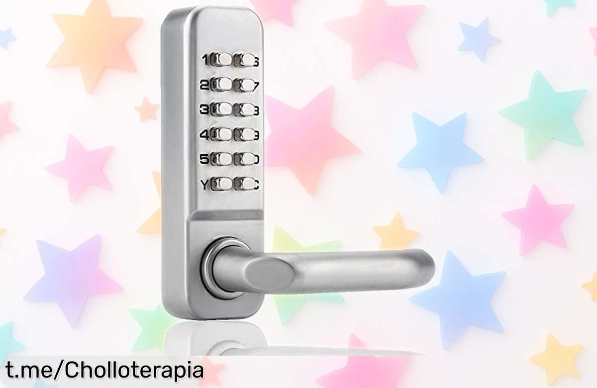 Cerradura electrónica resistente al agua y súper segura para oficina a precio de ganga; ¡no te quedes sin la tuya, las unidades vuelan rápido y tú mereces lo mejor!