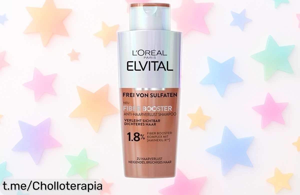 Champú antipérdida L’Oréal Paris: Cabello más fuerte y grueso, ¡rebajado a un precio loco! Aumenta tu confianza al instante, no dejes pasar esta oportunidad.