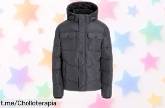 Chaqueta acolchada con capucha Jack & Jones que se ha puesto a precio de locura, no te la puedes perder: ¡cómprala antes de que desaparezca y siente el estilo en cada paso!