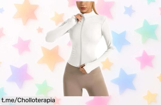 Chaqueta deportiva Heinaroman, ligera y transpirable para mujer; ideal para correr o yoga a un precio de ganga ¡no te lo puedes perder!