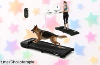 Cinta de andar y correr portátil FlexiSpot con mando a distancia y pantalla LED, ¡ofertón que vuela! Aprovecha esta ganga antes de que se acabe.