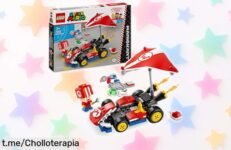 Coche de carreras Kart Estándar LEGO Super Mario con Toad y sonidos alucinantes, ¡precio bajado brutal que no podrás dejar escapar! Corre ya antes de quedarte sin el tuyo.