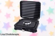 Cocina de gas portátil JATA JECG2721 para camping ahora a precio de risa, perfecta para tus aventuras; ¡no te quedes sin la tuya porque vuelan las unidades!