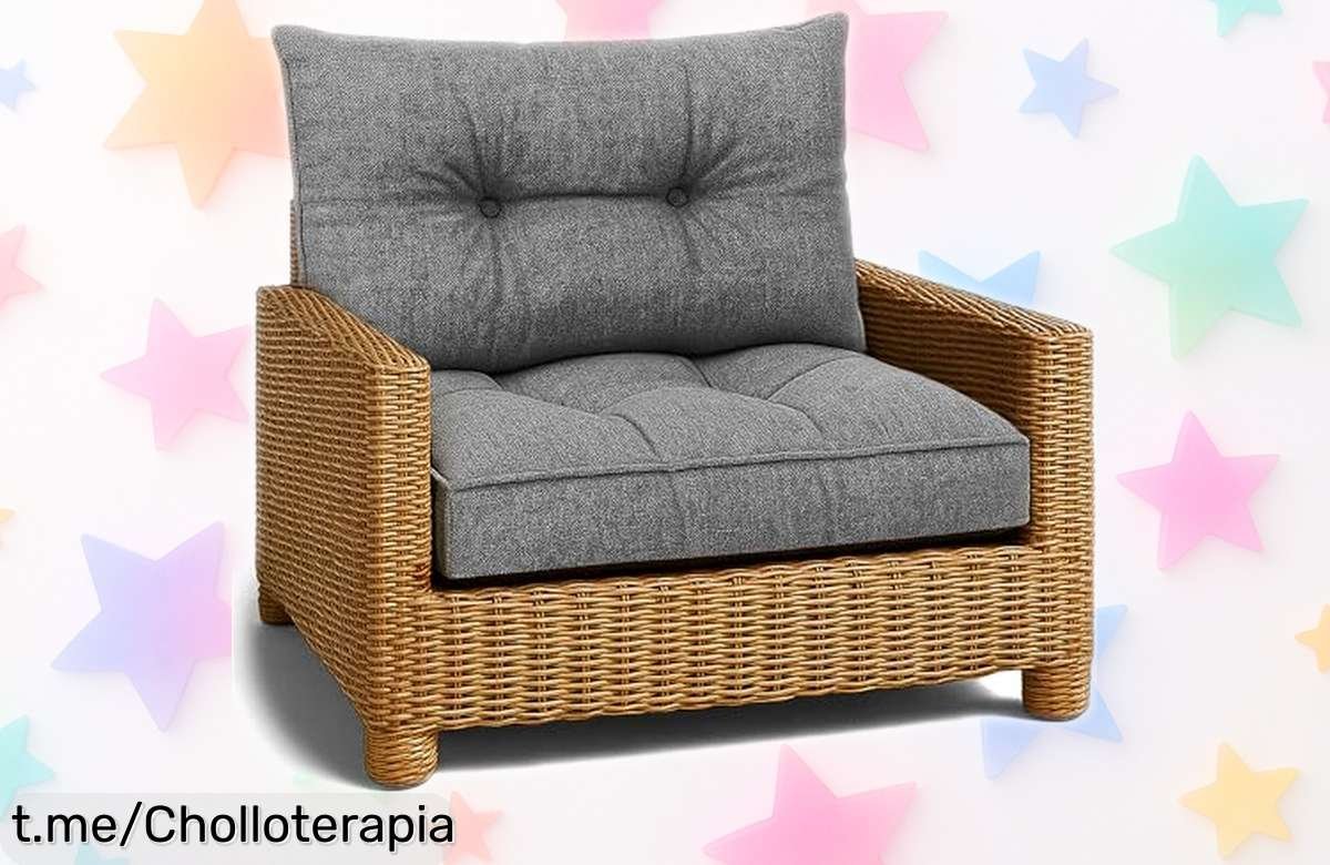 Cojín de respaldo para muebles de jardín Amazinggirl, acolchado y repelente al agua a un precio ridículo que no verás otra vez; ¡aprovéchalo antes que se agote!