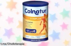 Colágeno con magnesio y vitamina C Colnatur Complex: Ofertón de 330g para tus músculos, piel y articulaciones que no querrás dejar pasar. ¡Siente la diferencia ya!