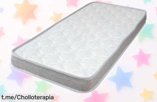 Colchón para bebé Supernova de 9cm, suave y cómodo, ¡rebajado a un precio loco que no podrás dejar pasar! Asegura sueños felices para tu pequeño.