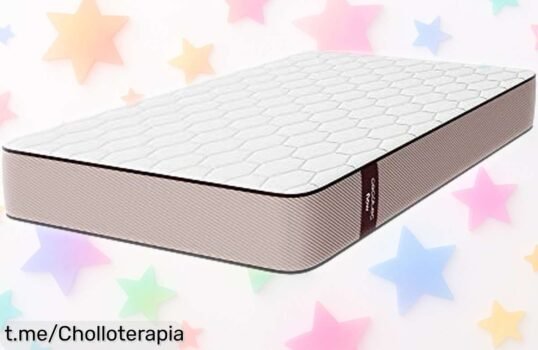 Colchón viscoelástico Cecotec Flow PureVital 1900, ¡ofertón único con doble cara y soporte firme para tu espalda! Llega enrollado sin líos, no dejes pasar esta oportunidad 🤩