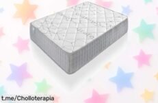 Colchón viscoelástico Daniela de 25 cm, la oferta que hará que tus noches de descanso sean un placer por un precio increíble, ¡no te lo pierdas y duerme como nunca!