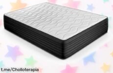 Colchón viscoelástico reversible Duérmete Online a precio loco: cuida tu espalda y dile adiós a los ácaros. Aprovecha este ofertón antes de que desaparezca, ¡especial para tus sueños!