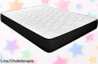 Colchón viscoelástico reversible Kloe de Mattfy a precio loco: duerme como un rey y despierta sin preocupaciones, ¡las unidades vuelan, aprovecha esta oferta única ahora!