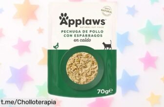 Comida en sobres Applaws para gatos adultos con pollo y espárragos a precio rebajado que no se repetirá, ¡dale a tu gato lo mejor mientras aún puedas!