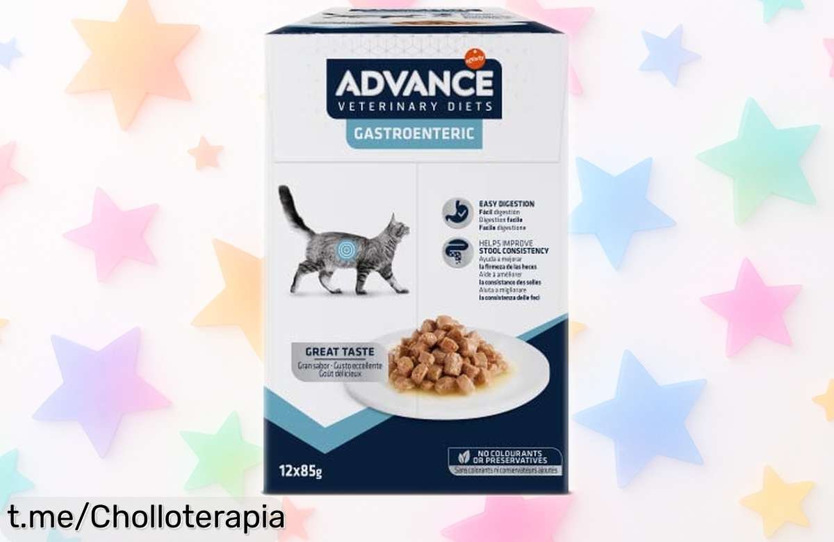 Comida húmeda Advance Veterinary Diets para gatos: 12 bolsitas a un precio loco que cuidan la salud digestiva de tu felino. ¡No dejes pasar esta oferta limitada!