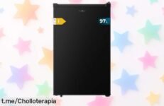 Congelador vertical sobremesa Cecotec Bolero CoolMarket TF 97 en un descuentazo imperdible, ¡aprovéchalo antes de que se agote y garantízate frescura siempre!