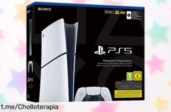 Consigue la increíble consola PlayStation 5 Slim con almacenamiento de hasta 1Tb, ahora a un precio espectacular que vuela. ¡No te quedes sin la tuya y disfruta cada partida como nunca!