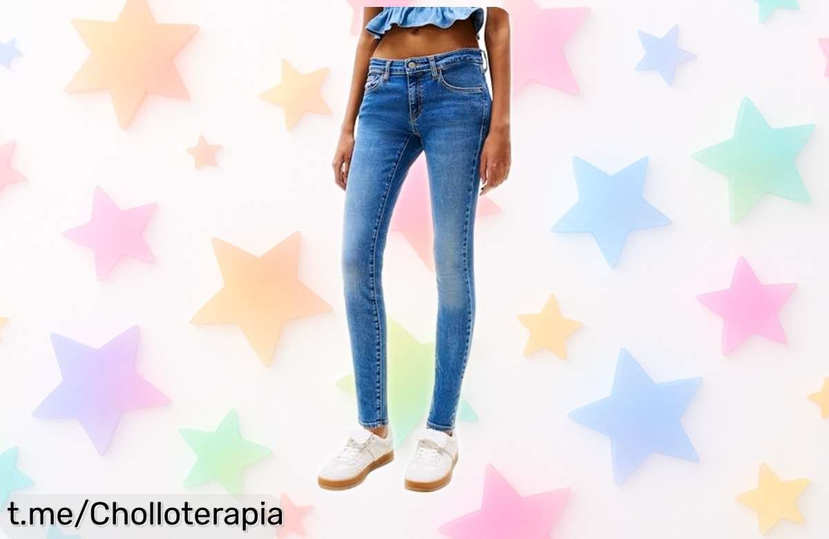 Consigue los jeans de mujer Tommy Jeans modelo Sophie con un precio rebajado que realza tu figura y te hará lucir espectacular. ¡No dejes pasar esta oportunidad única!