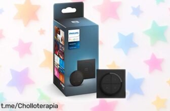 Controla la luz de casa sin líos con el Philips Hue Tap Dial Switch, un chollo inesperado que transforma tu hogar en un lugar inteligente y acogedor ¡Aprovecha esta oportunidad ahora!