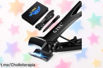 Cortaúñas ultra resistente para uñas duras y gruesas, ¡una joya a precio de risa que no puedes dejar escapar! Consíguelo antes de que se agote.