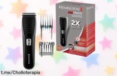 Corte de pelo profesional y fácil con la Remington Pro Power HC7110 a precio loco, ¡no te quedes sin él! ¡Dale un giro a tu look hoy mismo!