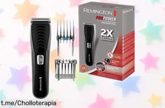 Corte de pelo profesional y fácil con la Remington Pro Power HC7110 a precio loco, ¡no te quedes sin él! ¡Dale un giro a tu look hoy mismo!