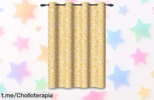 Cortina opaca de ggaimwf con hojas y plantas para un descanso total:renueva tu espacio al mejor precio, ¡no te pierdas este ofertón imperdible que transforma cualquier habitación!