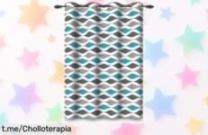 Cortina opaca moderna para bloquear luz y ruido, ahorro en precio brutal que transforma tu habitación. ¡No dejes pasar esta oportunidad única!