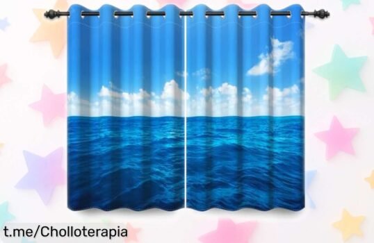 Cortinas opacas GGAIMWF en pack de 2 para un hogar más tranquilo y acogedor, ¡aprovecha este ofertón que transforma tu espacio a precio loco!