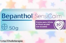 Crema Bepanthol Derma SensiCalm para picor y enrojecimiento, ¡ofertón que vuela! Calma tu piel ya antes de que desaparezca, no te quedes sin ella.