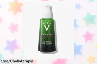 Crema Vichy Normaderm Phytosolution a precio de escándalo: controla brillos y granitos, ¡no te la pierdas, esta oferta vuela! Haz que tu piel brille hoy.