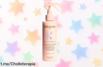 Crema en spray Kérastase Gloss Absolu, súper chollo para cabellos radiantes y sin encrespamiento; ¡aprovecha este precio loco y deslumbra con tu melena ahora mismo!