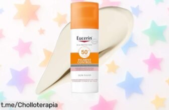 Crema facial solar Eucerin FPS 50+ a precio loco, cuida tu piel del sol y corrige manchas; ¡aprovéchala antes de que se agote!