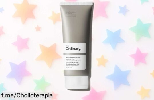 Crema hidratante facial ligera con ácido hialurónico de The Ordinary a precio loco, ¡cuidado efectivo para tu piel que no durarás en conseguirlo!