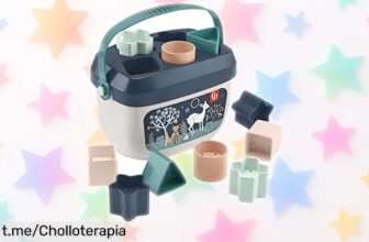 Cubo mágico de bloques Mattel para aprender colores y formas jugando, ¡super chollo que hará sonreír a los peques! No te lo pierdas, regala risas ahora.