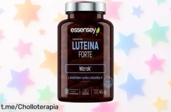 Cuidado diario para tus ojos con Essensey Lutein Forte, ahora a un precio que no cuadra; ¡apresúrate porque este chollazo se va volando y tu vista lo agradecerá cada día!