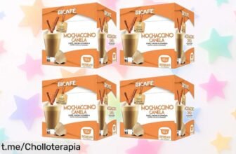 Delicioso mocachino con canela Bicafé en pack de 4 ¡aplica el cupón y disfruta un sabor a gloria por un precio que no se repetirá!